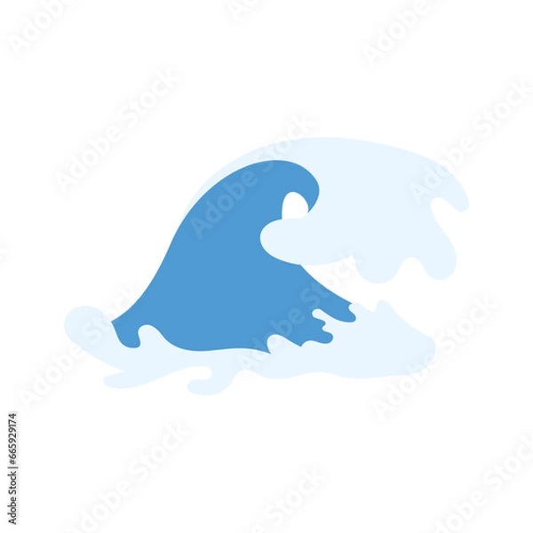 Fototapeta Wave Vector Illustration