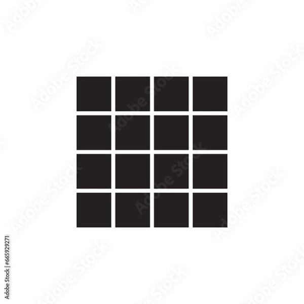 Fototapeta floor icon vector