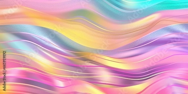 Obraz abstract colorful background with waves