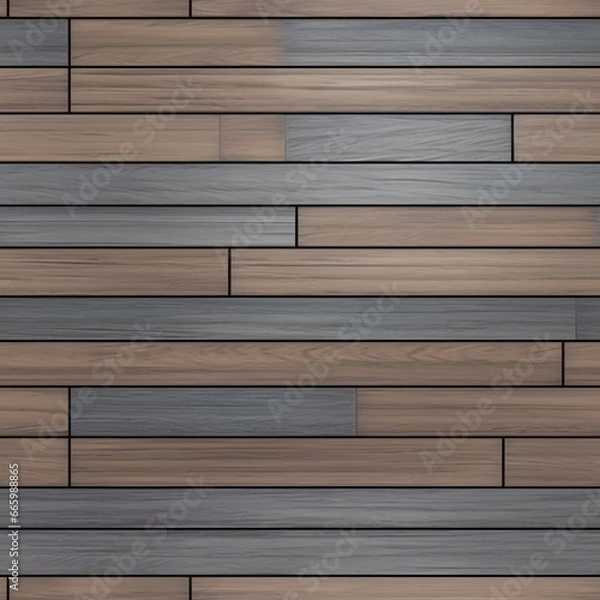 Fototapeta Texture of wooden strip flooring High-definition, seamless texture