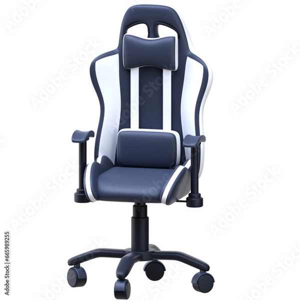 Fototapeta 3d icon Gaming Chair, 3d illustration, 3d element, 3d rendering.