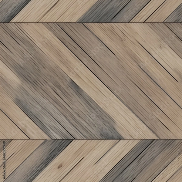 Fototapeta Texture of wooden strip flooring High-definition, seamless texture