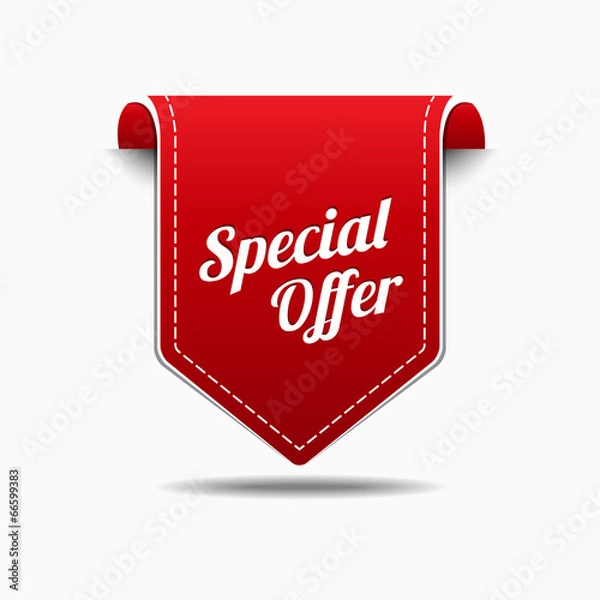 Obraz Special Offer Red Label Icon Vector Design