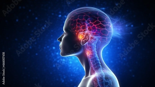 Obraz Effective Strategies for Coping with and Reducing Chronic Stress, neural system