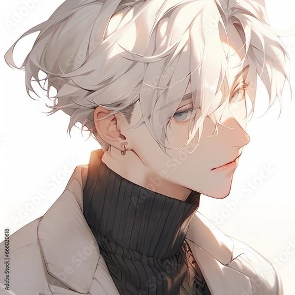 Fototapeta クールなイケメン男子 | Generative AI