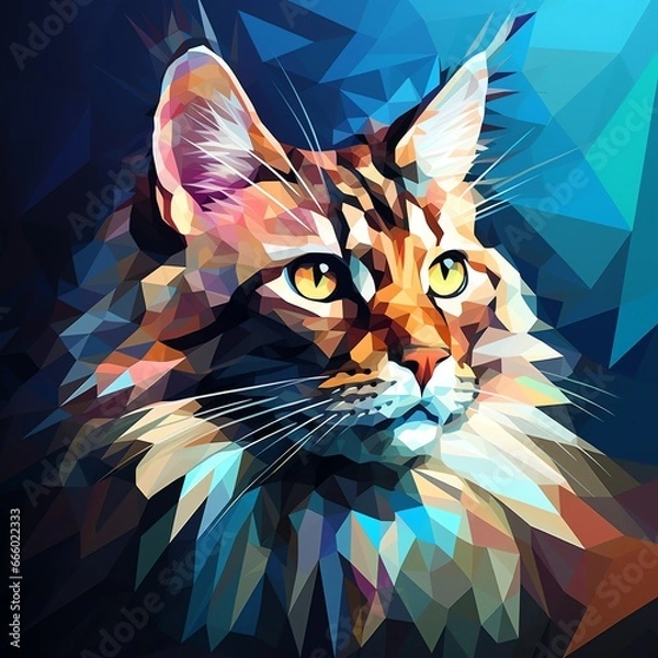 Fototapeta メインクーン | Generative AI
