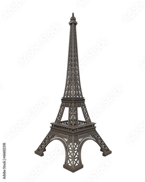 Obraz Eiffel Tower Isolated