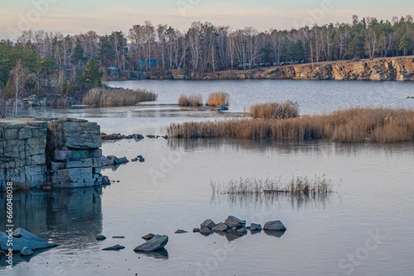 Fototapeta Изумрудный карьер