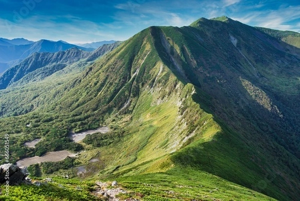 Obraz 幌尻岳と七ツ沼カール