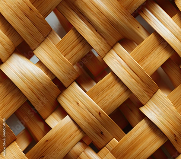 Obraz background with bamboo, woven basket texture, green bamboo texture, green bamboo background, green bamboo, wood texture background