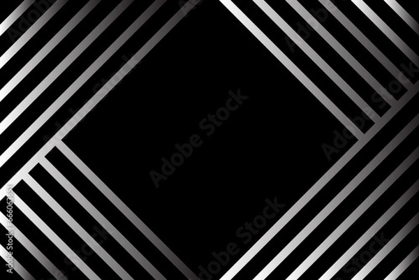 Fototapeta Black Gradient background with elegant line for modern advertising graphics and website illustration
