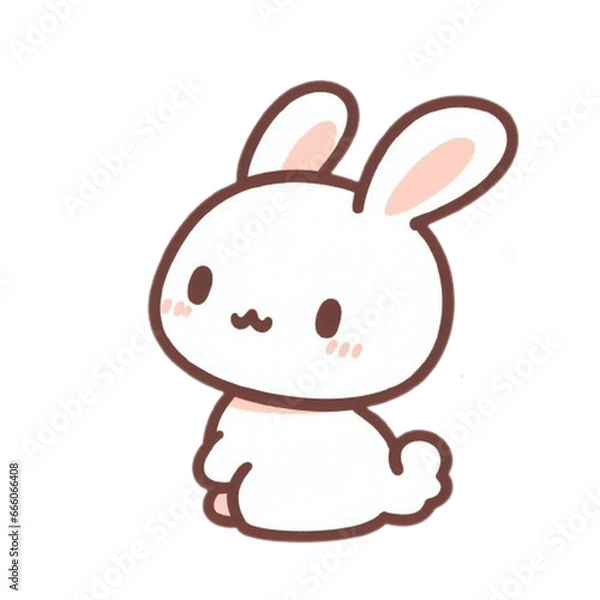 Fototapeta cute icons Generative AI