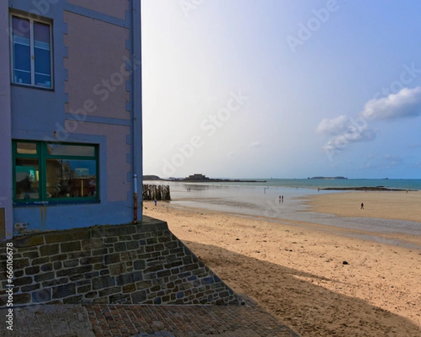 Obraz plage de Saint-malo