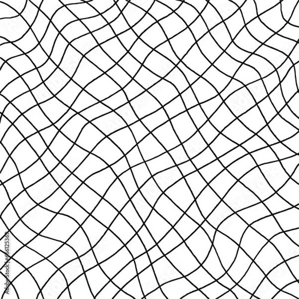 Fototapeta Handwritten Lines and strokes in different styles. Perfect for lettering and texture.