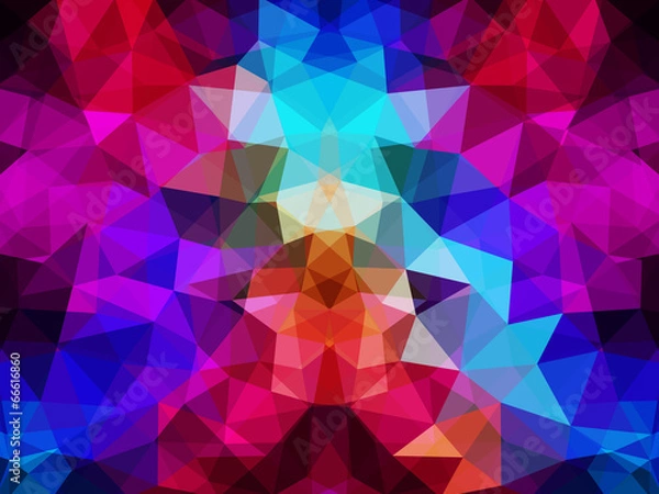 Fototapeta Abstract Geometrical Multicolored Background