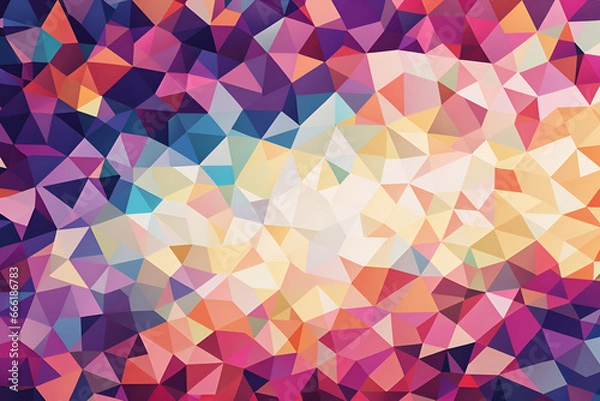 Obraz abstract geometric background