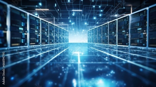 Obraz Describe the concept of software defined networking in IT infrastructure
