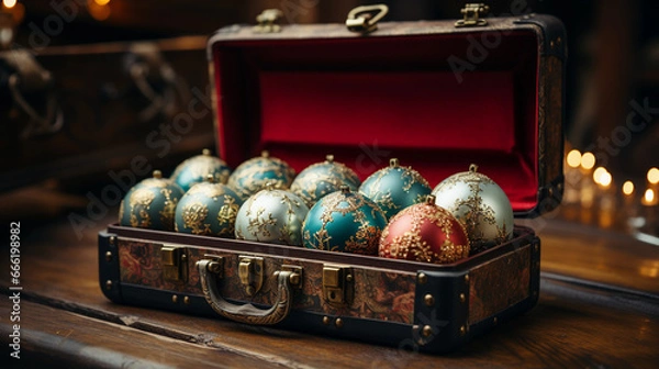 Obraz christmas tree decorations