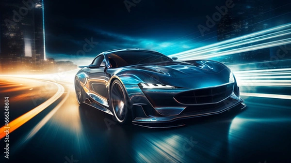 Fototapeta image of a modern car.