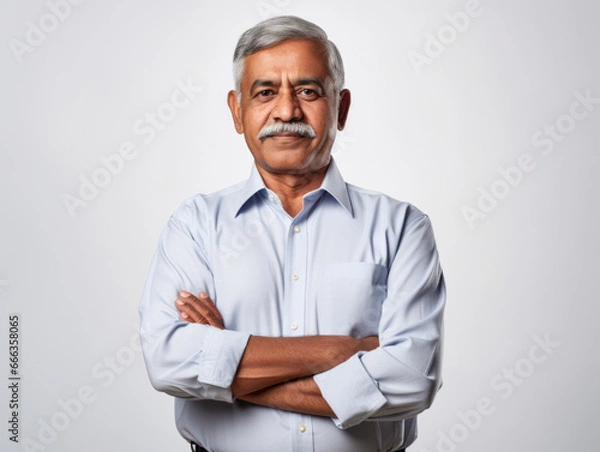 Fototapeta   isolated portrait in studio
