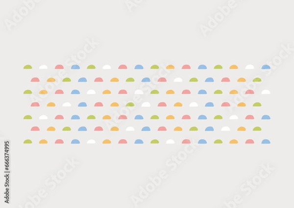 Obraz Semicircle Dots