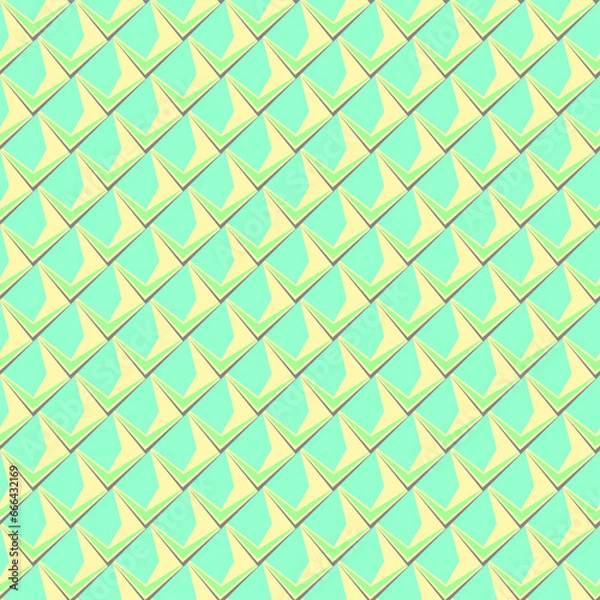 Obraz vector seamless green snake skin texture
