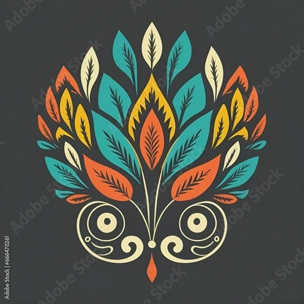 Obraz Illustration Wallpaper Background Digital Art Ai Generated