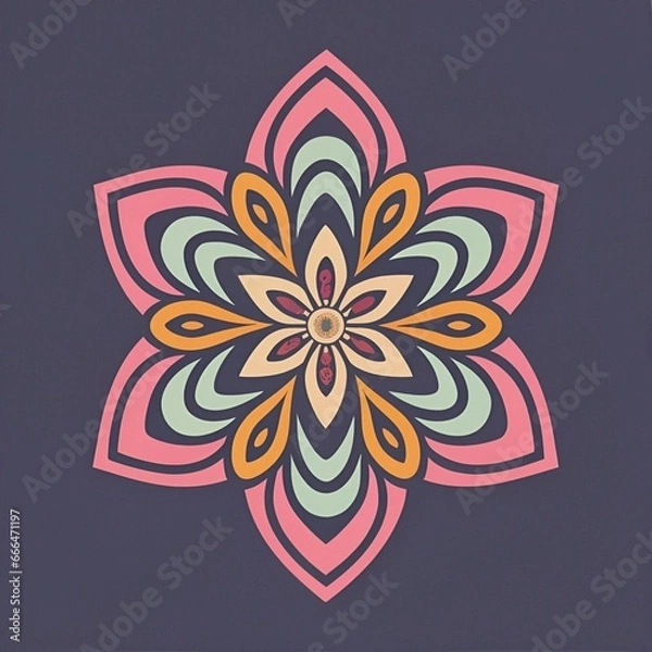 Obraz Illustration Wallpaper Background Digital Art Ai Generated