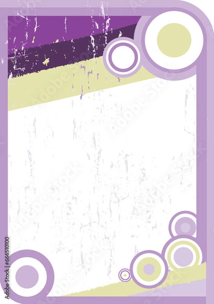 Obraz background with frame