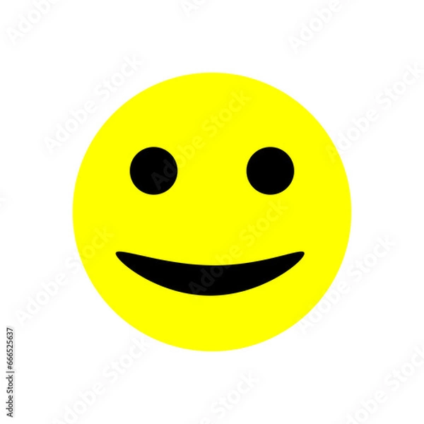 Obraz Emoticon icon vector