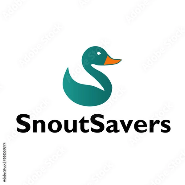 Obraz SnoutSavers logo design