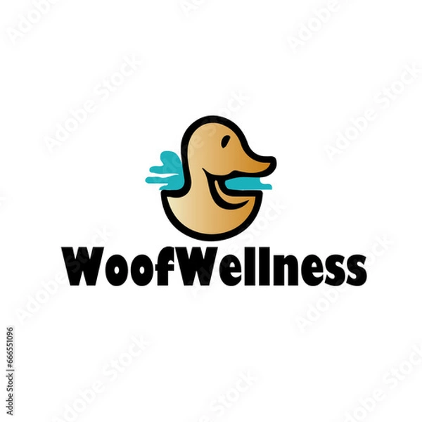 Obraz WoofWellness logo design
