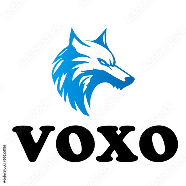 Fototapeta Voxo logo design