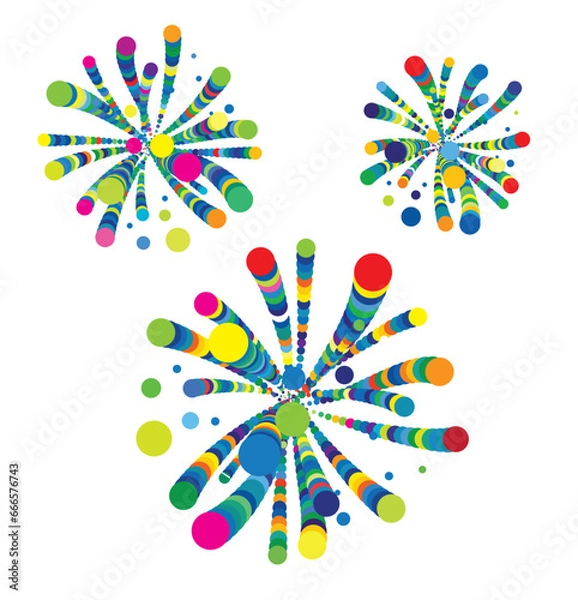 Obraz abstract colorful background