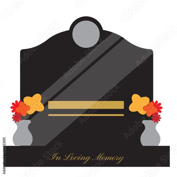 Obraz Black Cemeteries