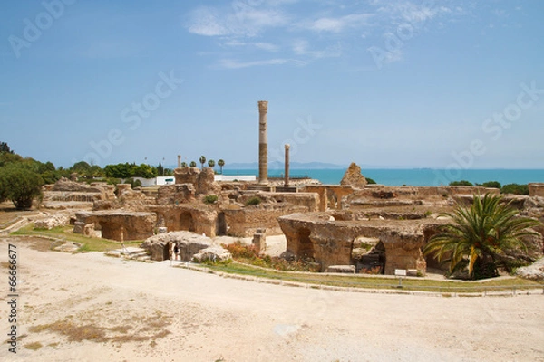 Obraz Термы. Карфаген