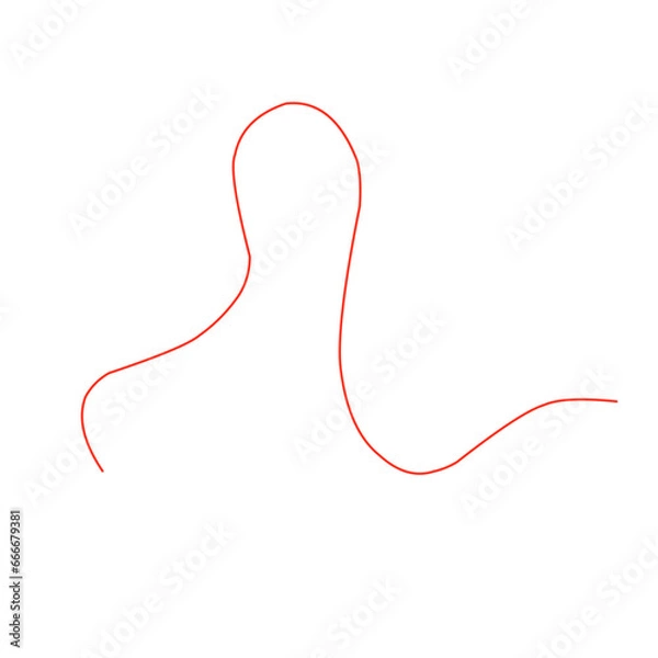 Fototapeta red thread