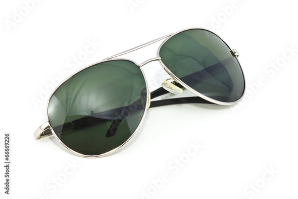 Obraz Sunglasses isolated on white background