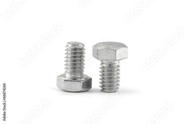 Fototapeta bolt and nut