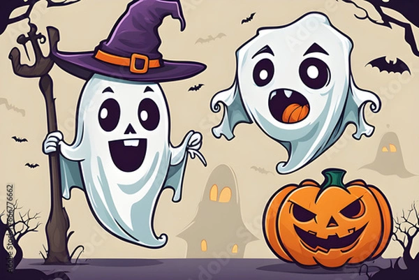 Obraz Ai generated images for halloween