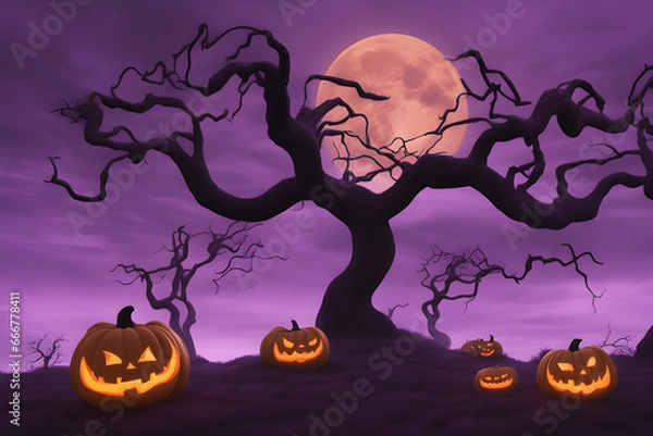 Obraz Ai generated images for halloween