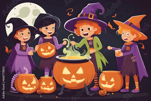 Obraz Ai generated images for halloween