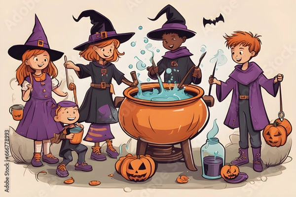 Obraz Ai generated images for halloween