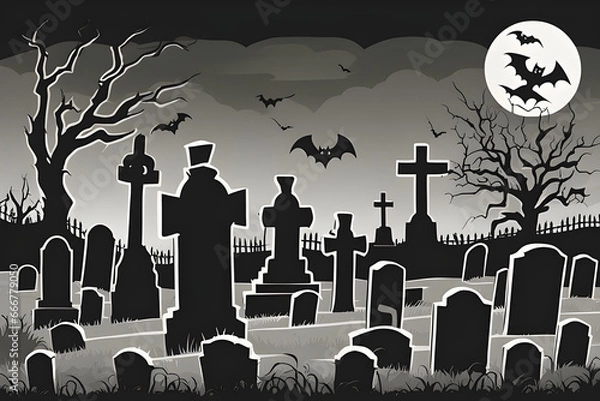 Obraz Ai generated images for halloween