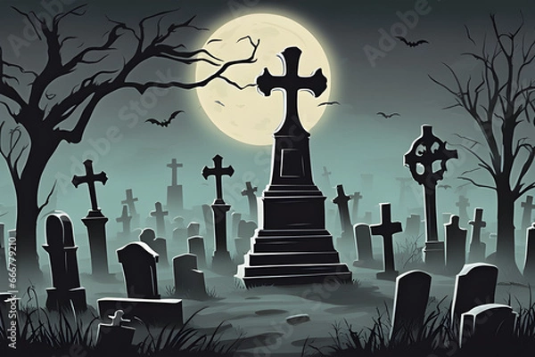 Obraz Ai generated images for halloween