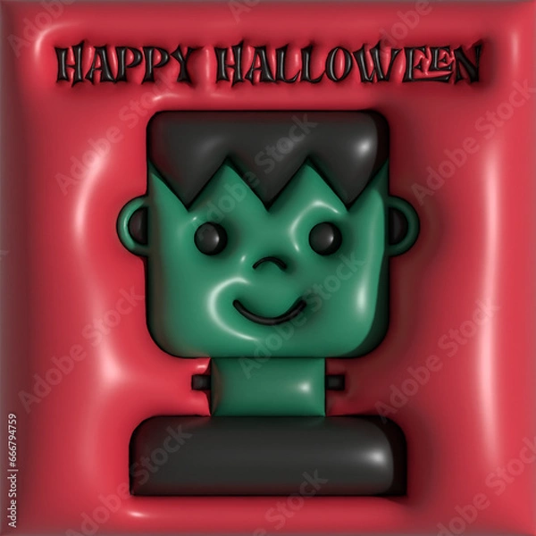 Obraz Hallween card