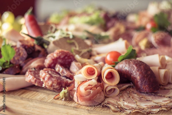 Obraz Talerz do kiełbasek