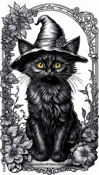 Obraz Chat Halloween