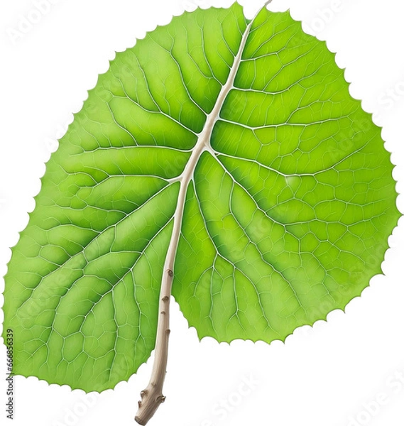 Obraz green leaf isolated