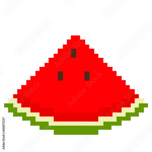 Obraz Watermelon illustration vector 